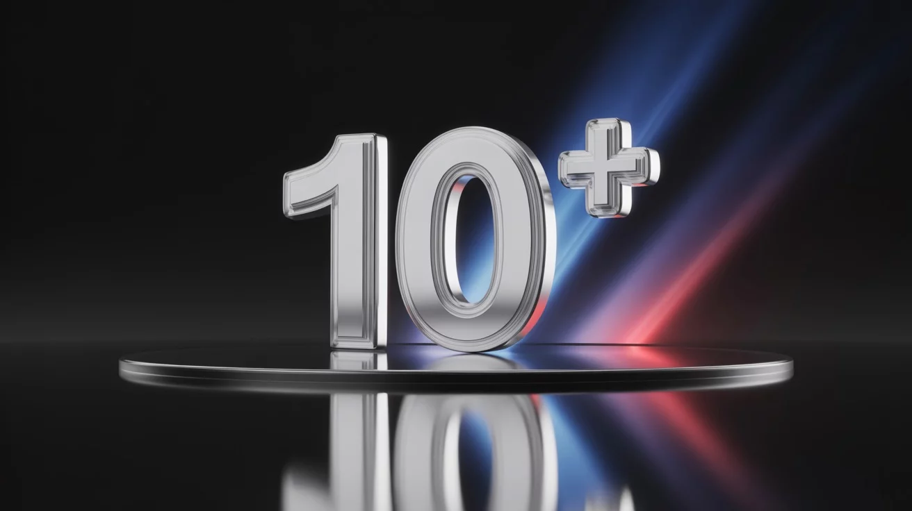 a 3d render of the number 10yi rendered jvr5kekVTPmqhr ySBK5Q ZRAo6kRCSSaRdzruOJFiwA