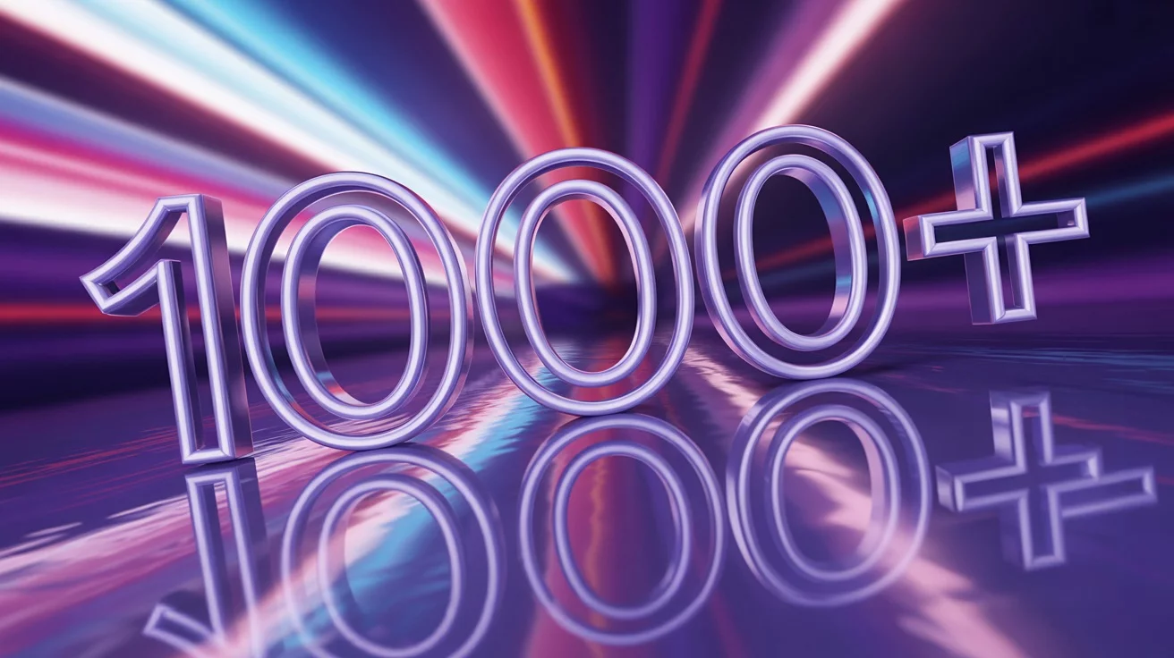 image showing words 1000